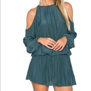 Gray Ramy Brook Cold Shoulder Dress